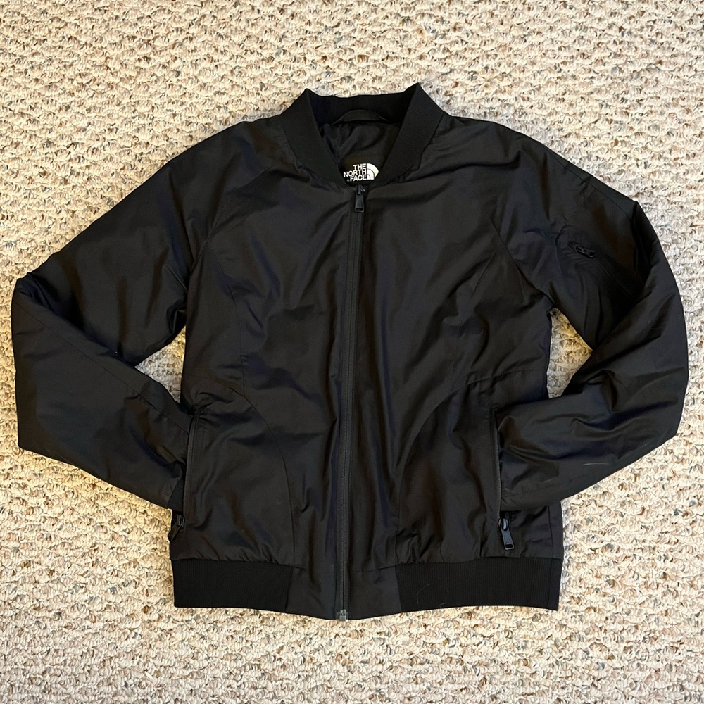 The North Face Black Bomber Zip-Up Jacket